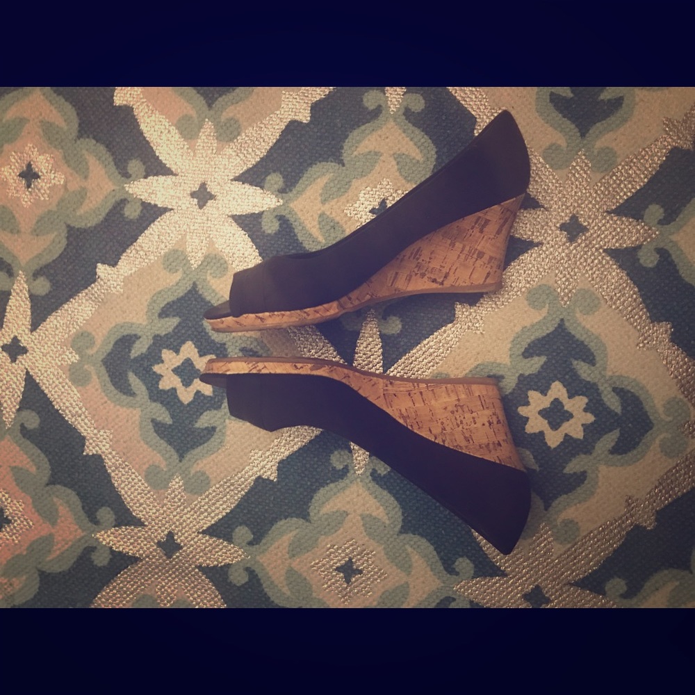 Open Toed Wedges